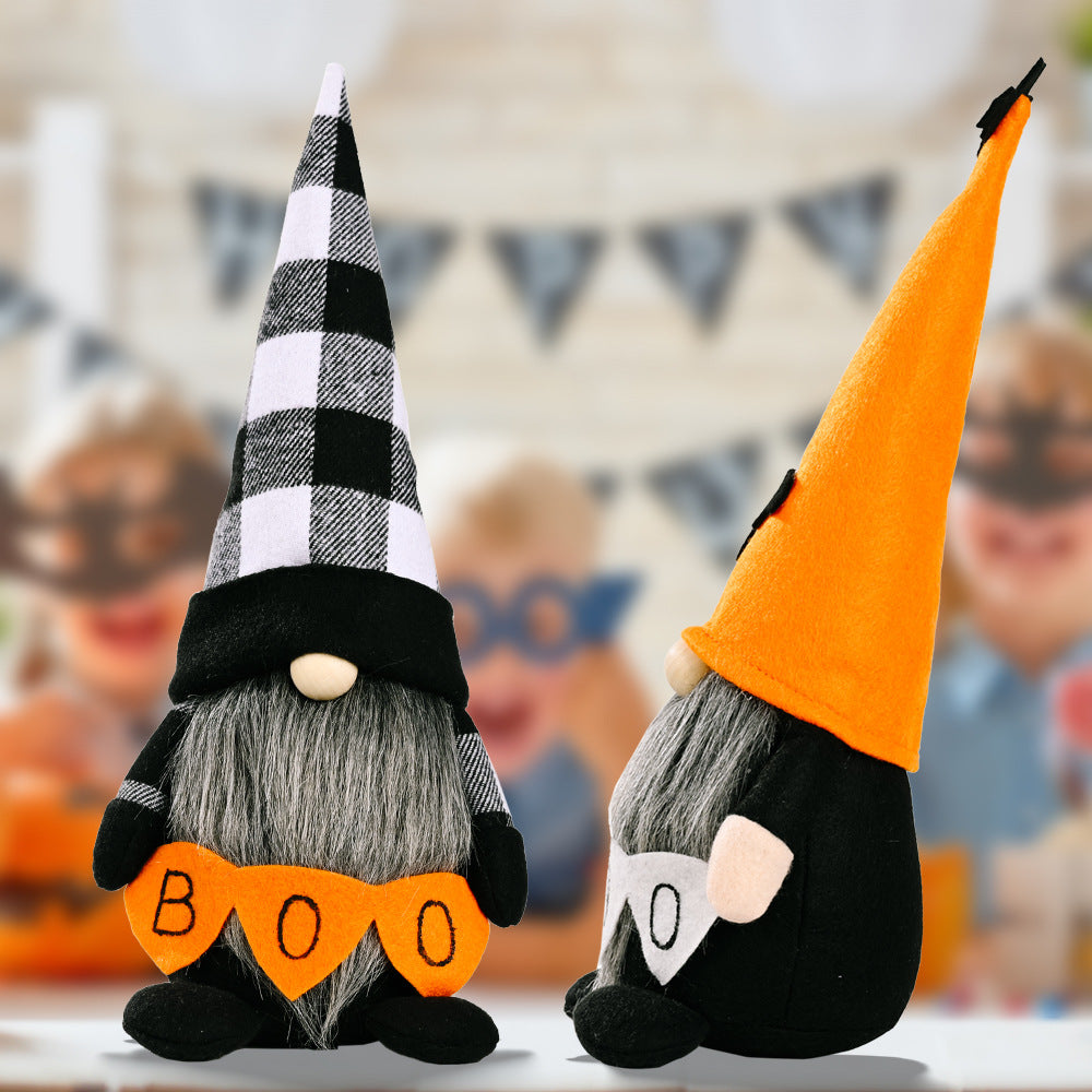 BOO Pointed Hat Faceless Gnome - AllIn Computer