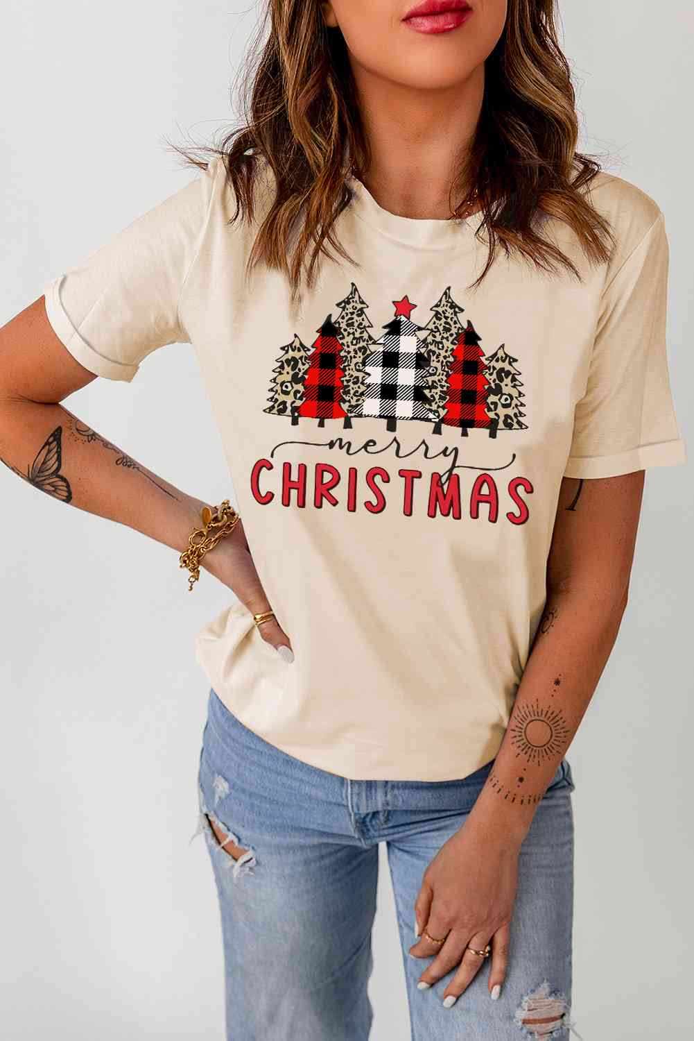 MERRY CHRISTMAS Graphic T-Shirt - AllIn Computer