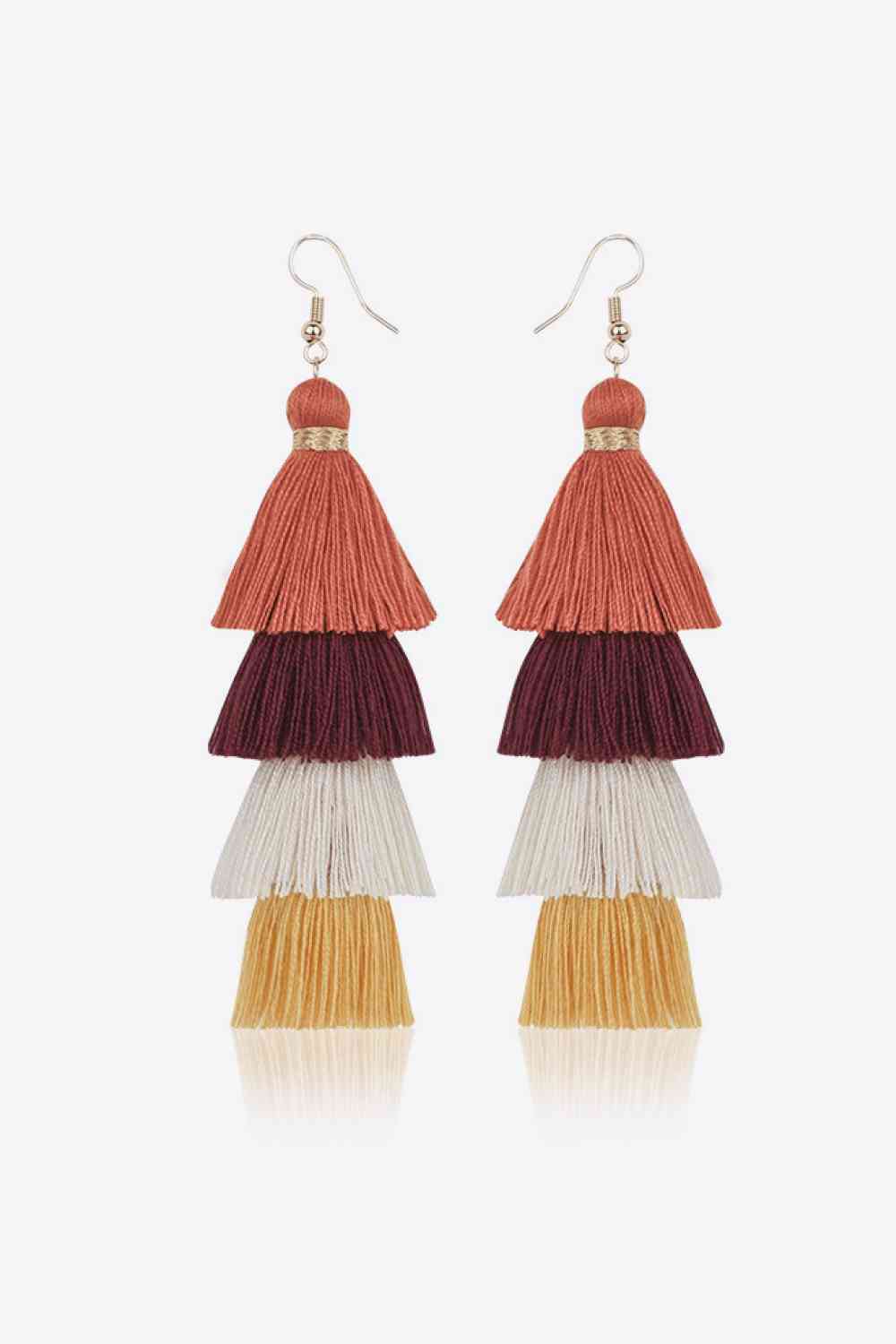 Layered Tassel Earrings - AllIn Computer