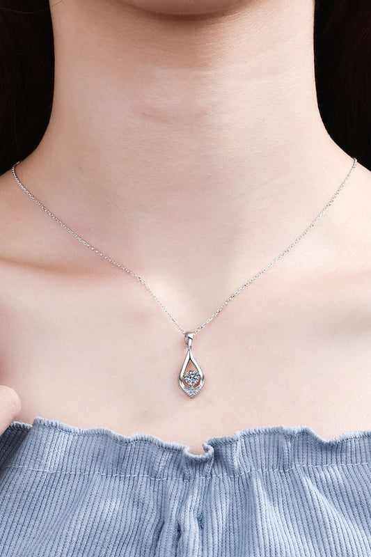 Glamorous Always Moissanite Pendant Necklace - AllIn Computer
