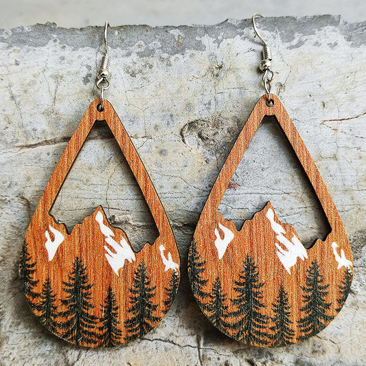 Teardrop Shape Dangle Earrings - AllIn Computer