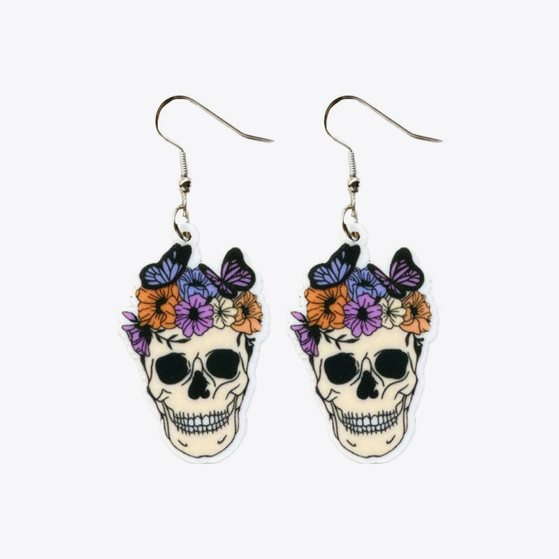 Halloween Theme Acrylic Dangle Earrings - AllIn Computer