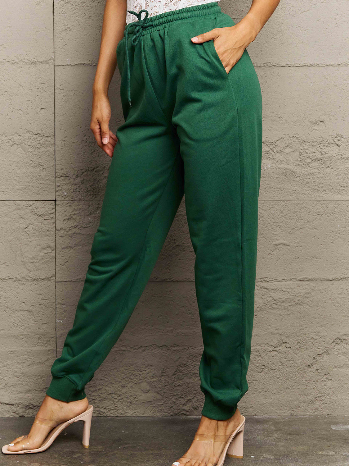 Simply Love Full Size Drawstring Sweatpants - AllIn Computer
