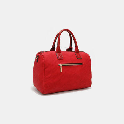 Nicole Lee USA Scallop Stitched Boston Bag - AllIn Computer