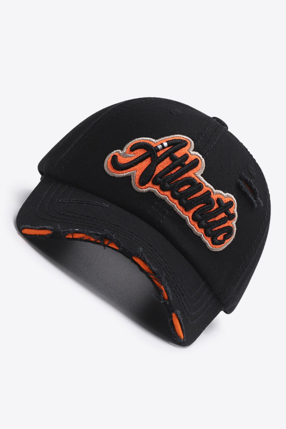 ATLANTIC Graphic Distressed Baseball Cap - AllIn Computer