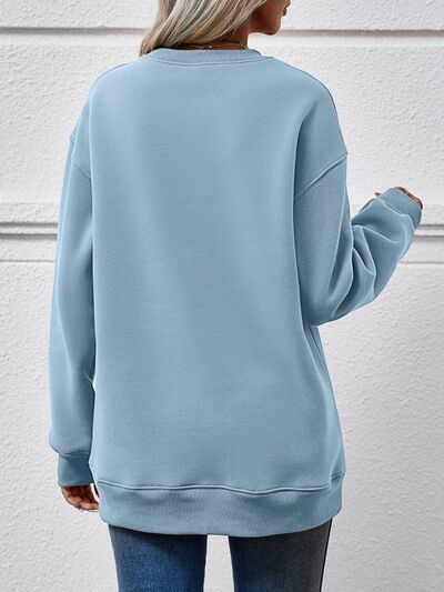 MERRY CHRISTMAS Dropped Shoulder Sweatshirt - AllIn Computer