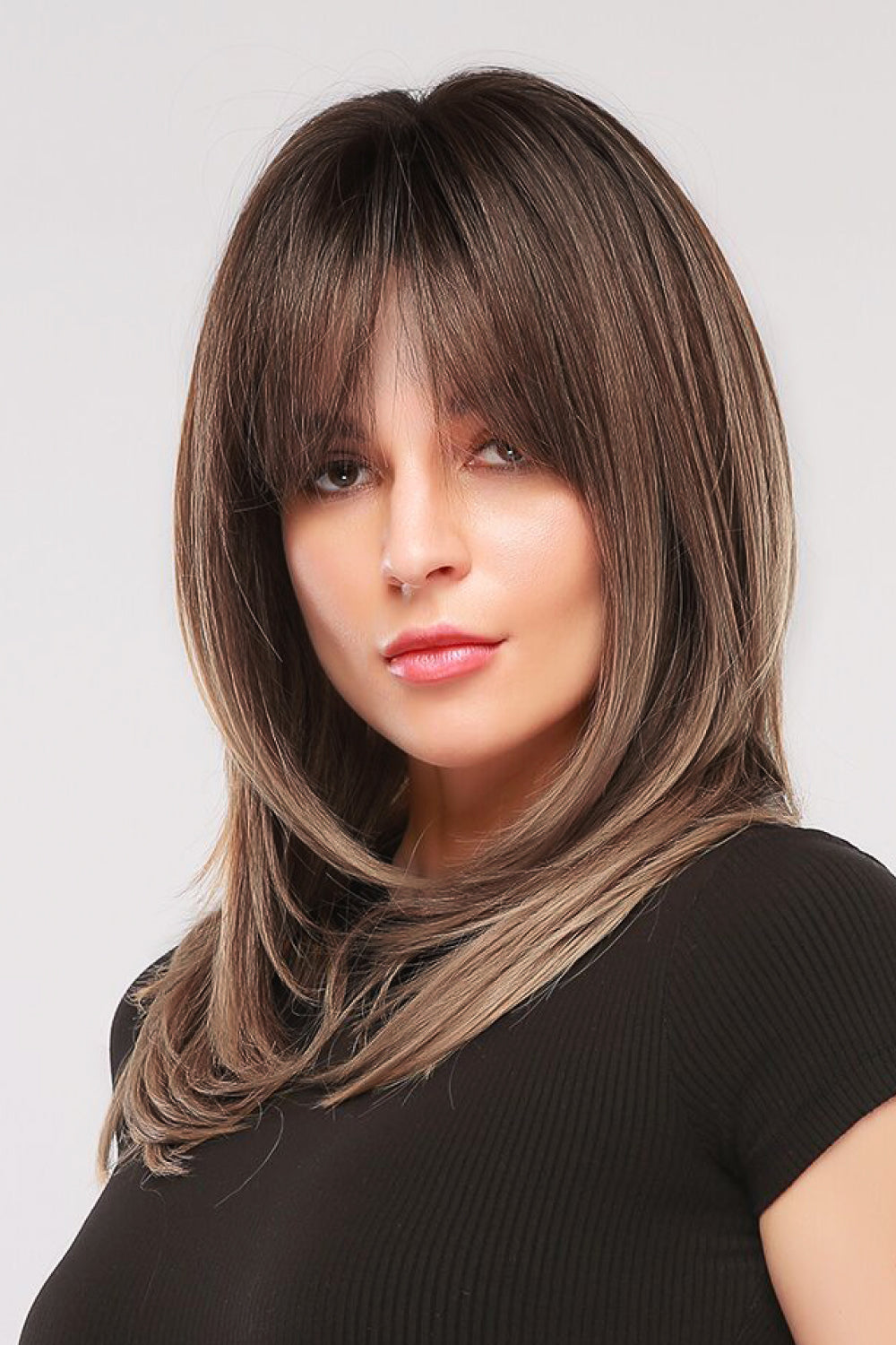 Mid-Length Wave Synthetic Wigs 24'' - AllIn Computer