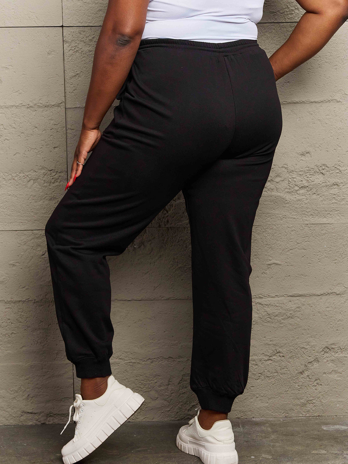 Simply Love Full Size Drawstring Sweatpants - AllIn Computer