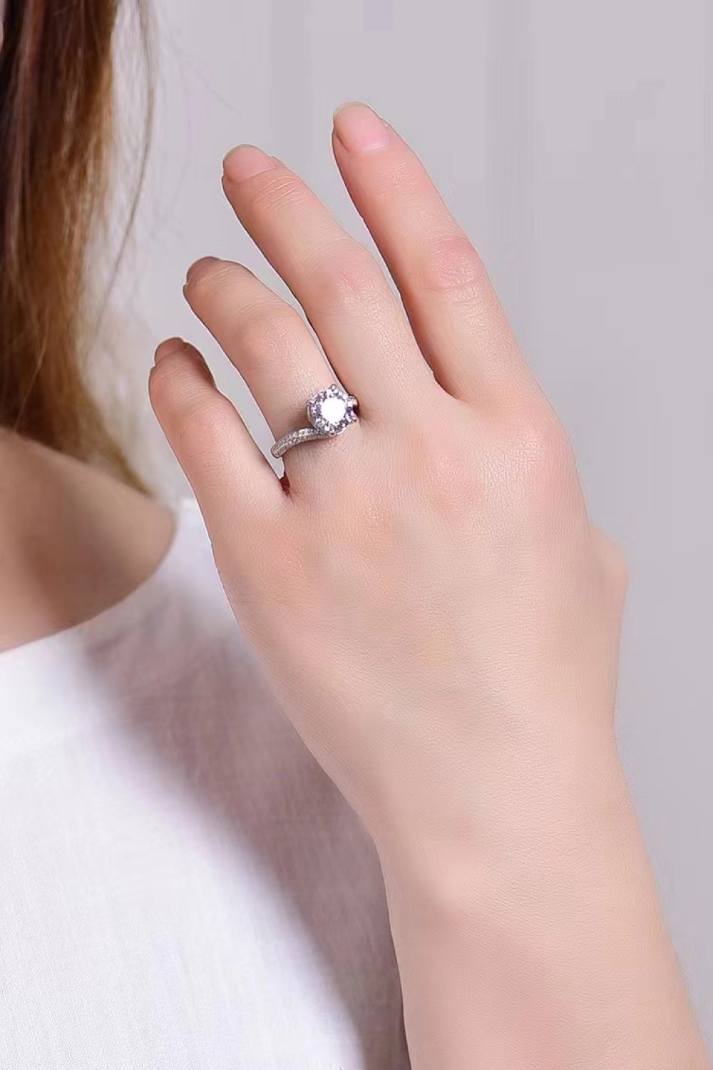 Keep Your Eyes On Me 3 Carat Moissanite Ring - AllIn Computer
