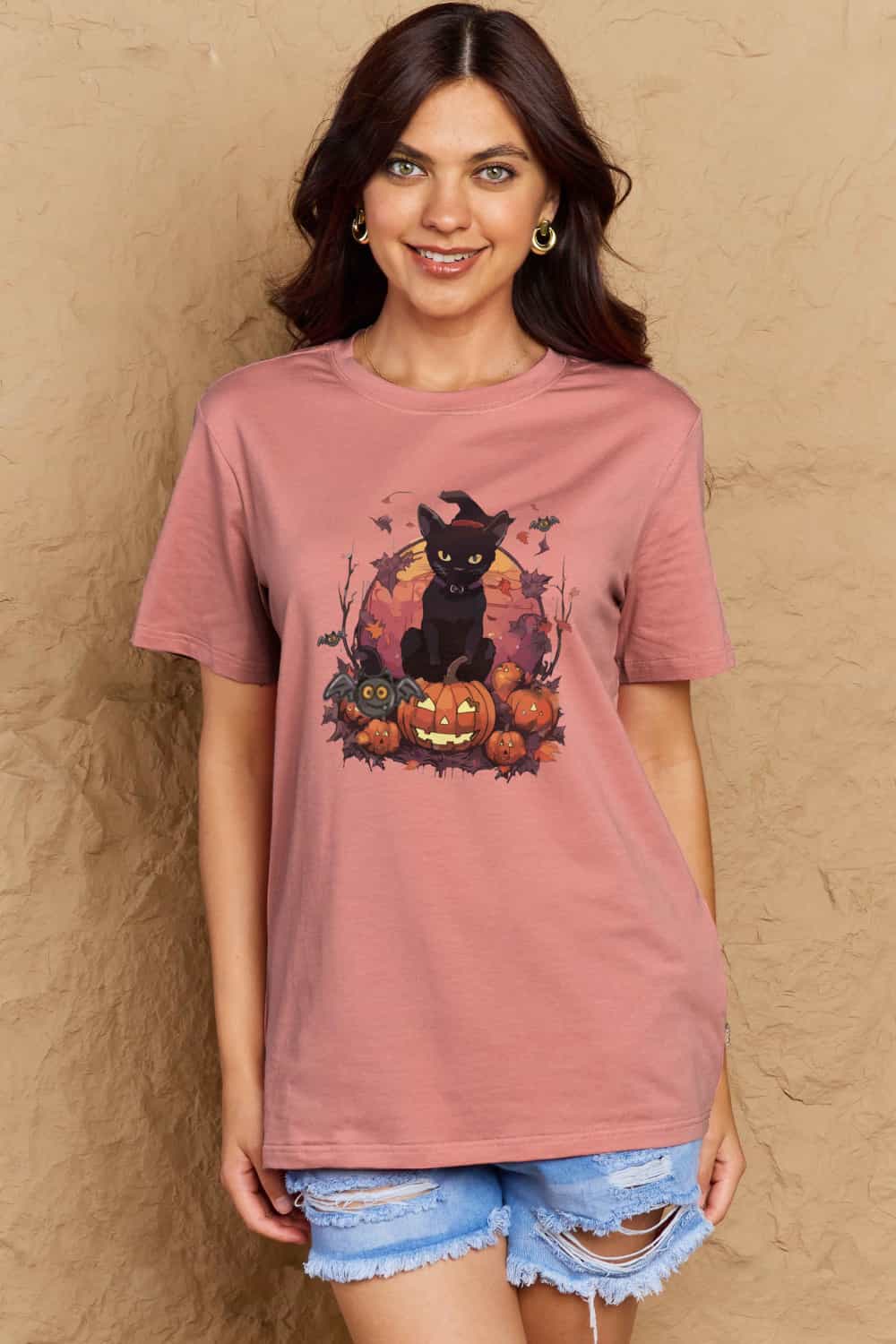 Simply Love Full Size Halloween Theme Graphic T-Shirt - AllIn Computer