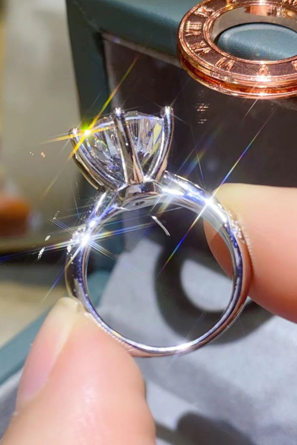 5 Carat Moissanite 6-Prong Ring - AllIn Computer