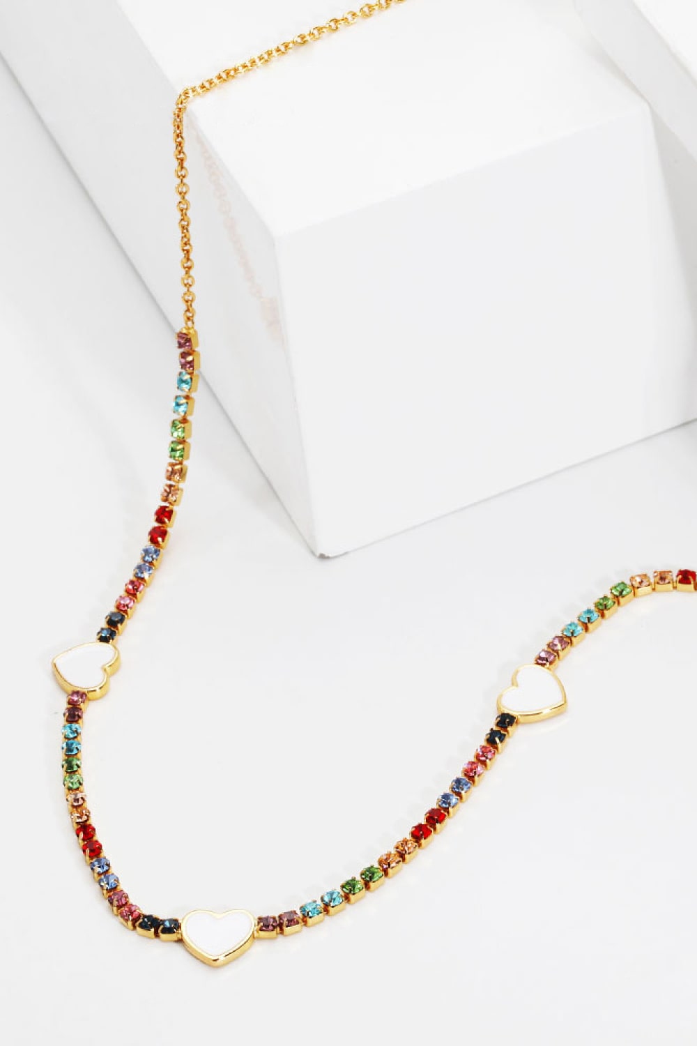 Crystal Heart Necklace - AllIn Computer