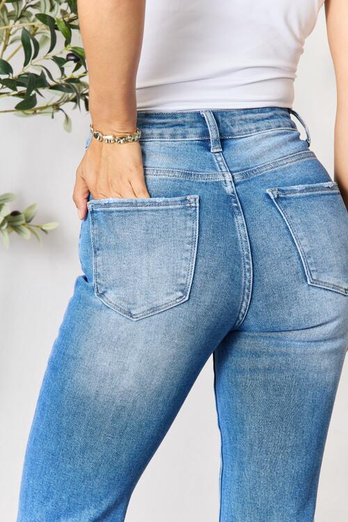 BAYEAS Raw Hem Skinny Jeans - AllIn Computer