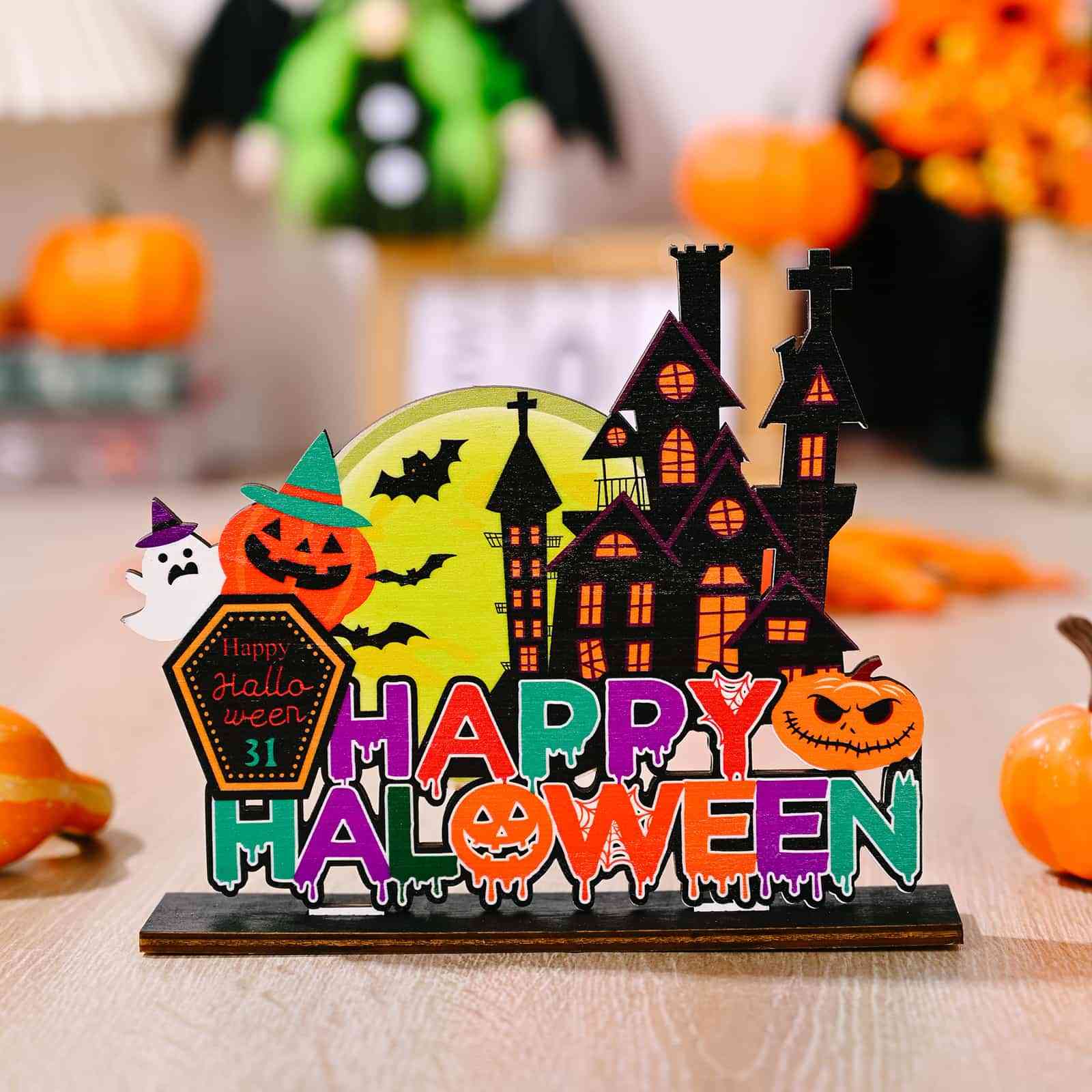 Assorted 2-Piece Halloween Element Ornaments - AllIn Computer