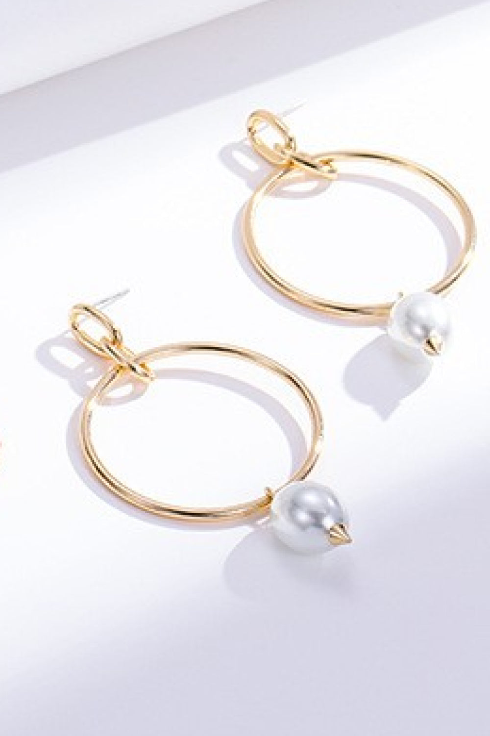 No Worries Pearl Drop Earrings - AllIn Computer