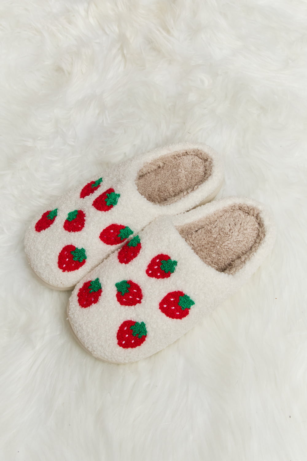 Melody Printed Plush Slide Slippers - AllIn Computer