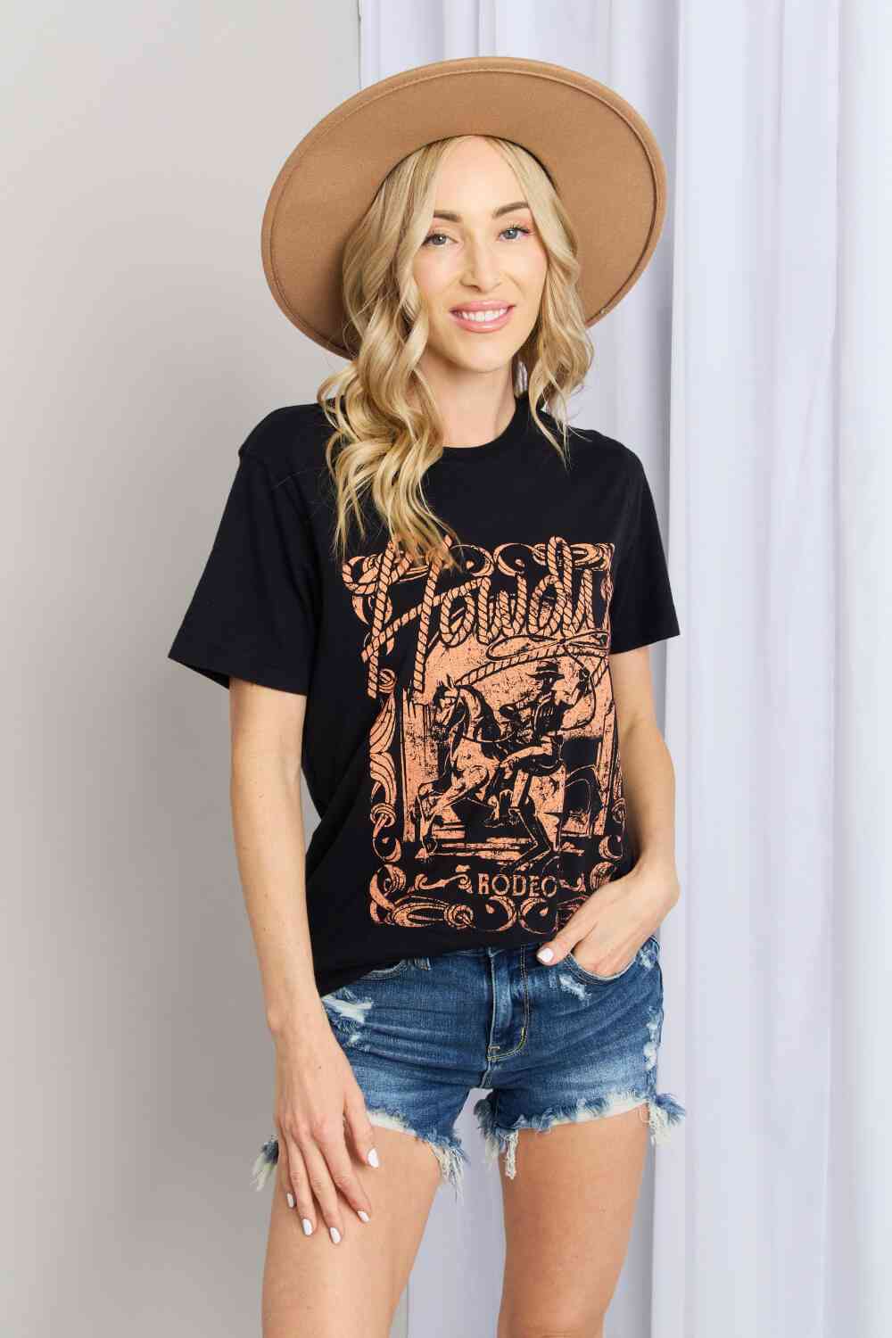 mineB Full Size Graphic Round Neck Tee - AllIn Computer