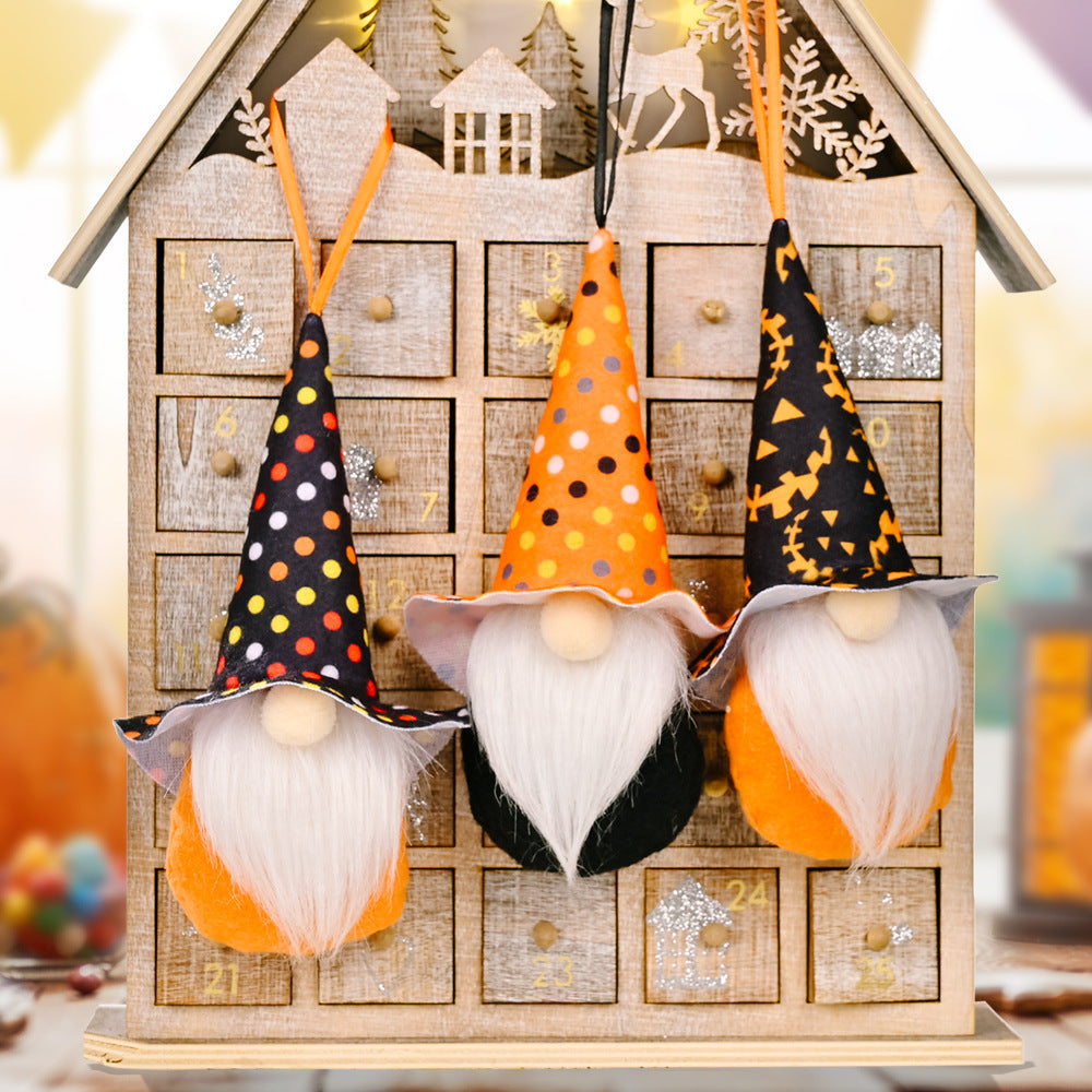 Assorted 2-Piece Halloween Element Gnome Hanging Widgets - AllIn Computer