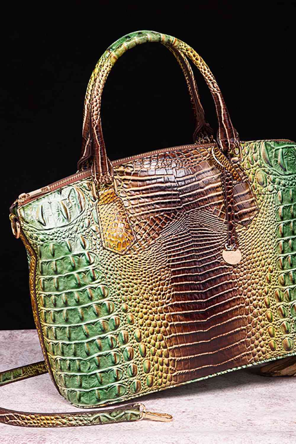 Gradient PU Leather Handbag - AllIn Computer