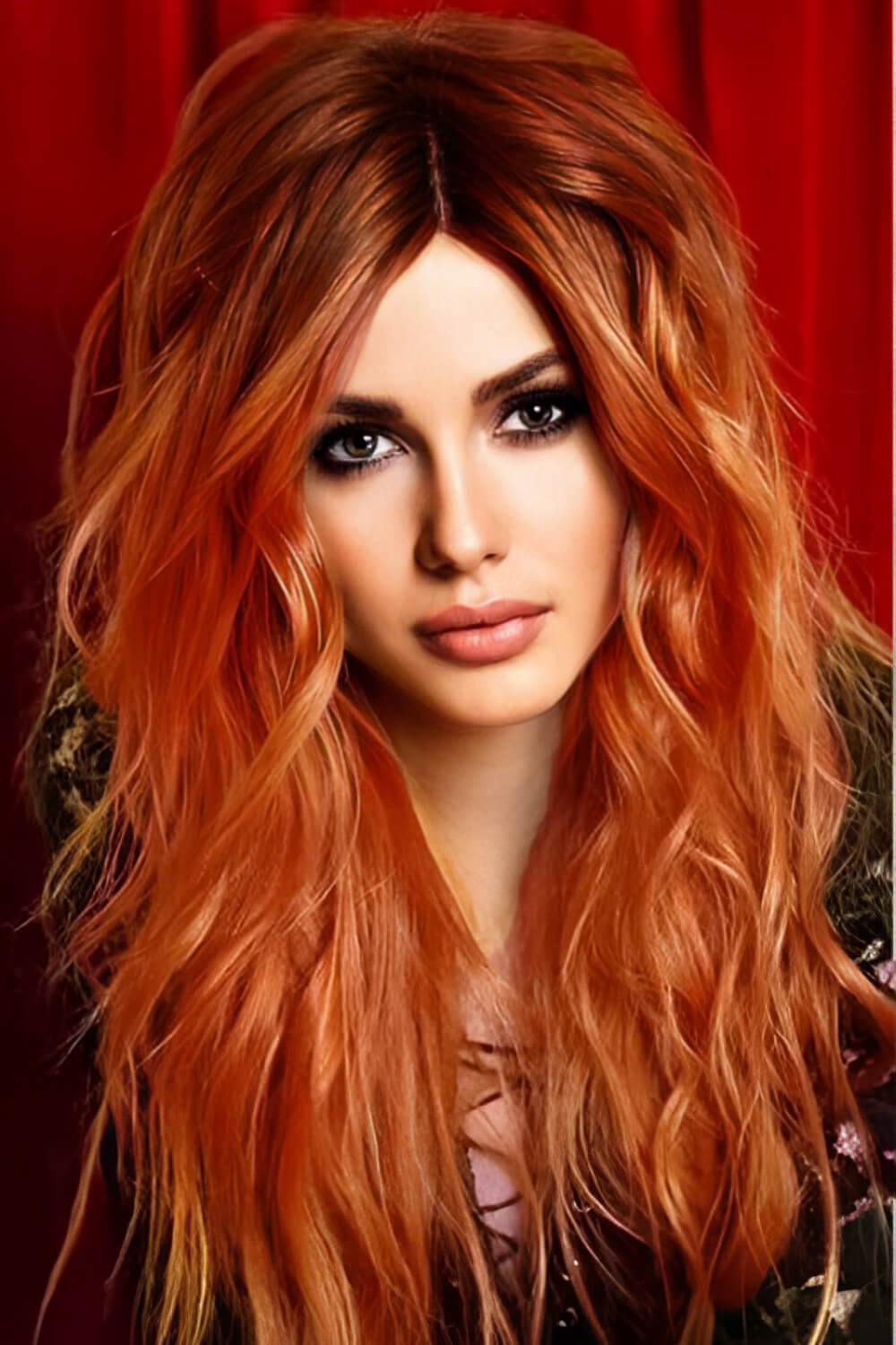 13*2" Lace Front Wigs Synthetic Long Wave 24" 150% Density - AllIn Computer