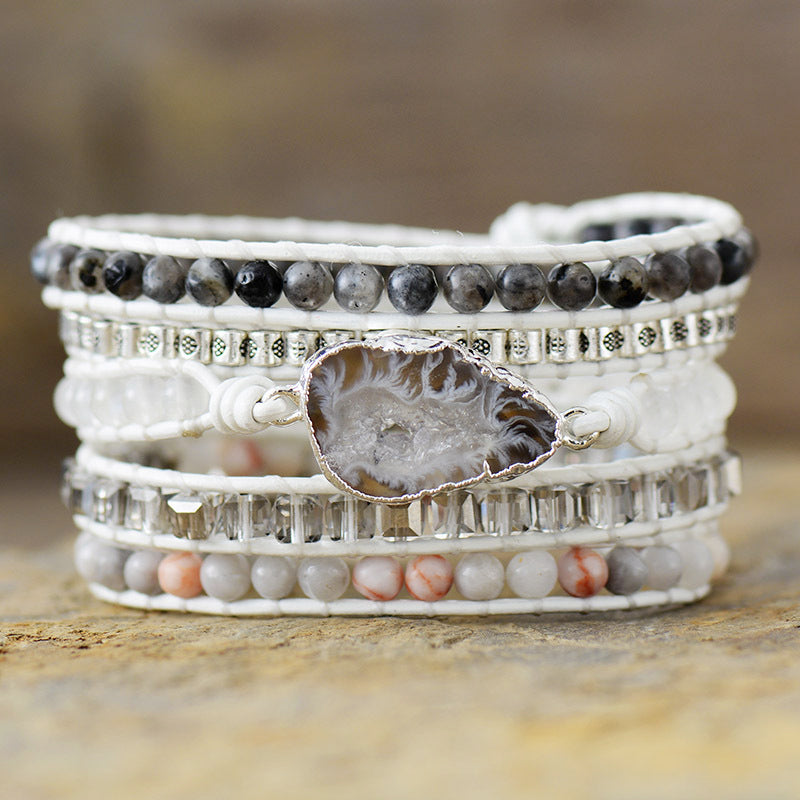Natural Stone Layered Bracelet - AllIn Computer