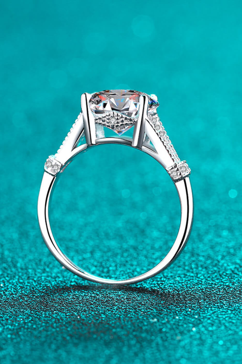 Unpredictable Day 3-Carat Moissanite Ring - AllIn Computer