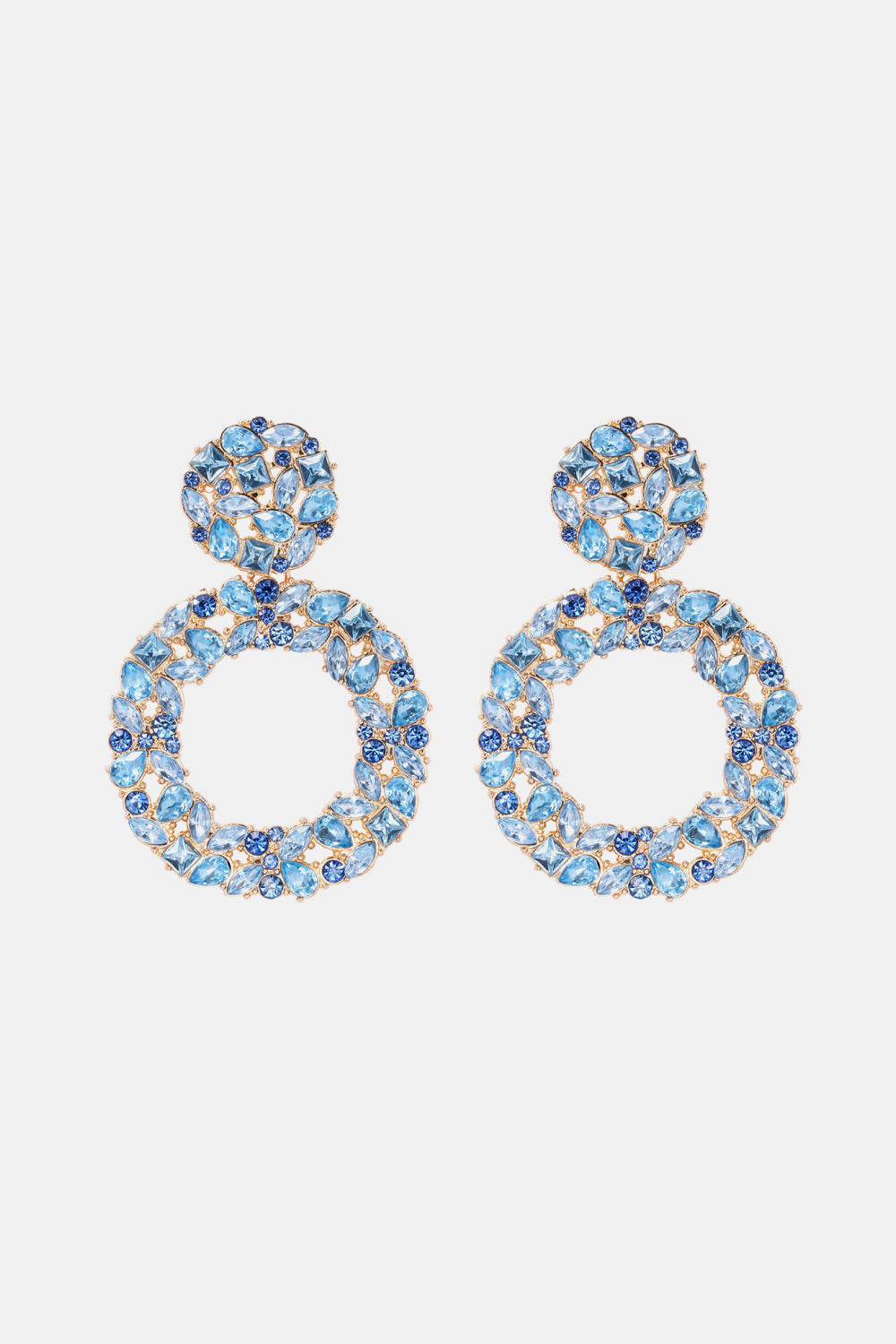 Round Shape Acrylic Dangle Earrings - AllIn Computer
