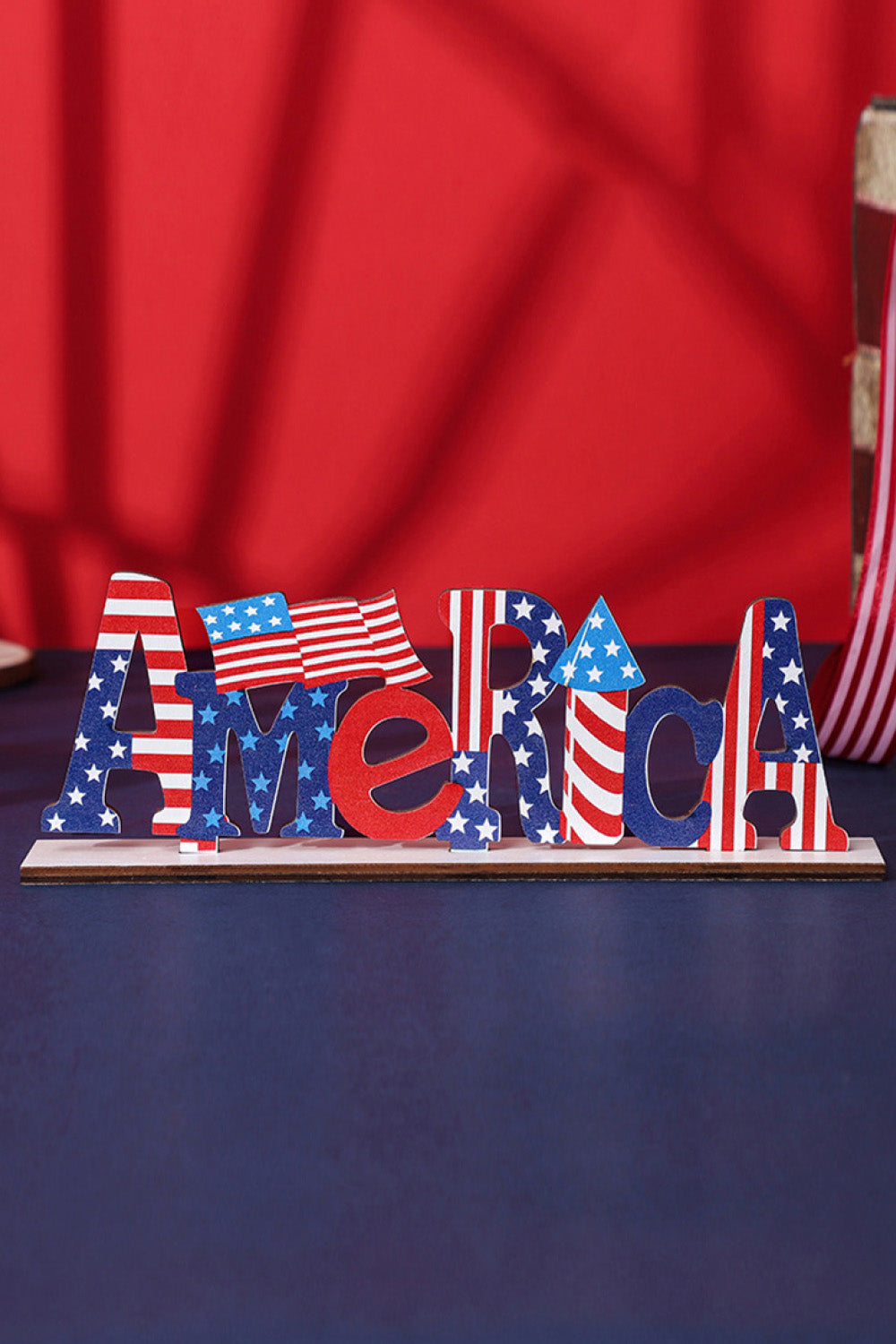 Independence Day Wood Decorative Ornament - AllIn Computer