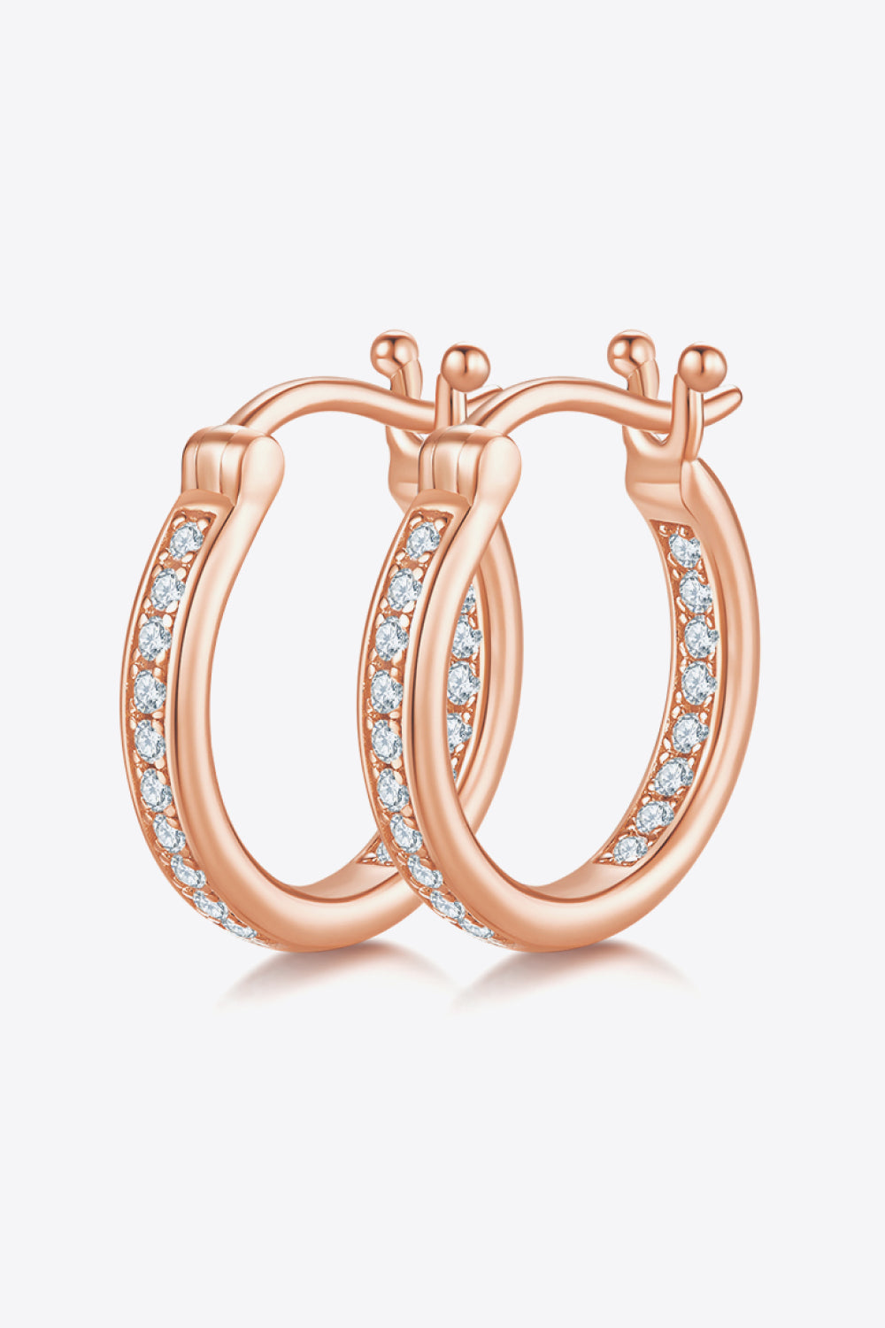 Adored Moissanite 925 Sterling Silver Earrings - AllIn Computer
