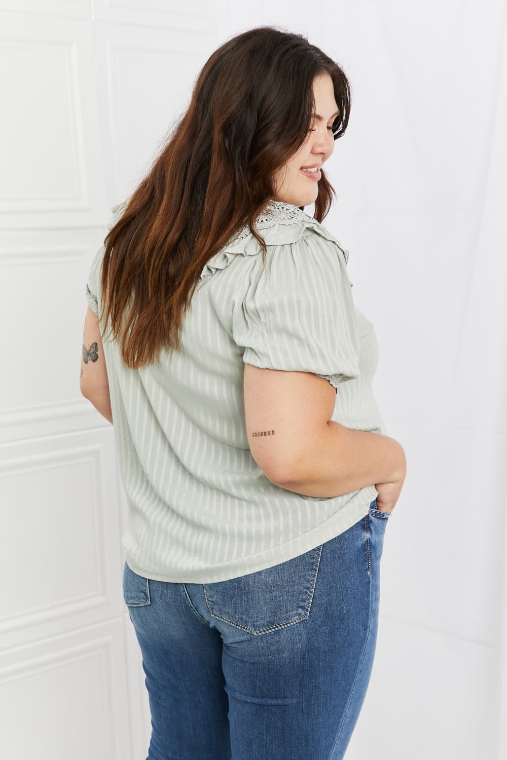 HEYSON Sweet Talk Full Size Short Sleeve Top - AllIn Computer