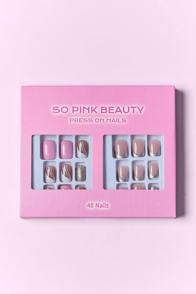 SO PINK BEAUTY Press On Nails 2 Packs - AllIn Computer