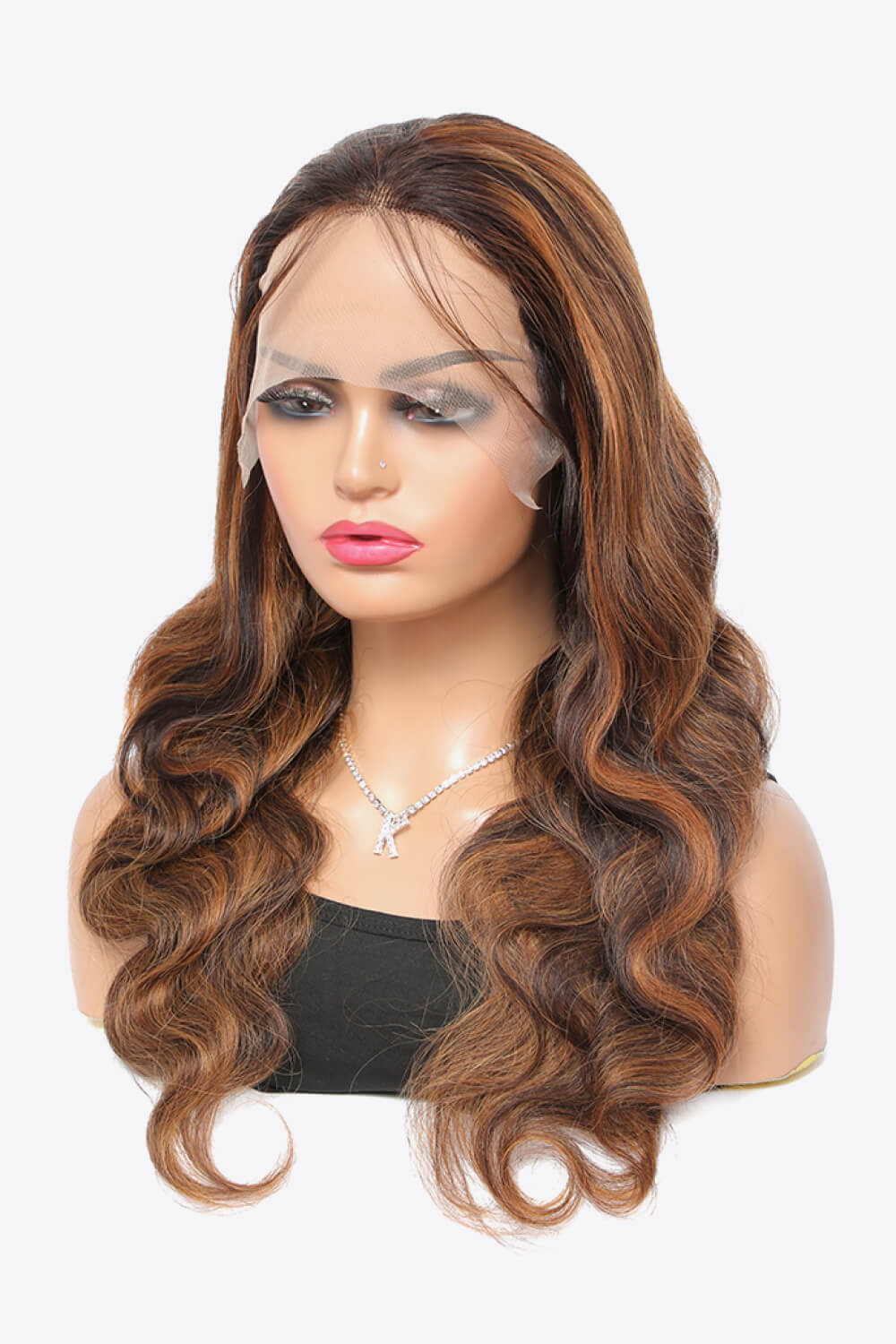 18" #P4/27 13x4 Lace Front Wigs Hightlight Human Hair Body Wave150% Density - AllIn Computer