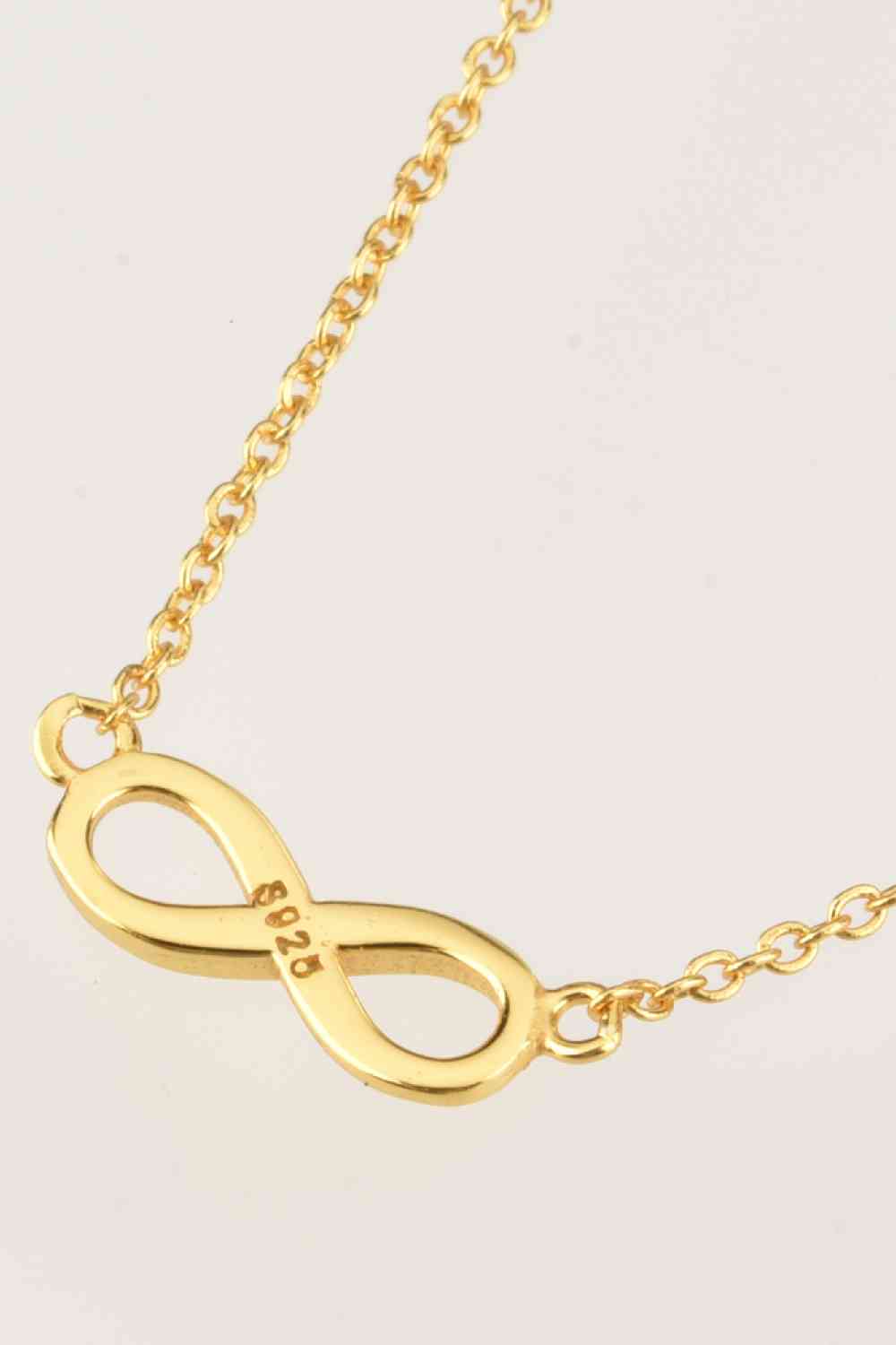 Figure 8 Lobster Clasp 925 Sterling Silver Necklace - AllIn Computer