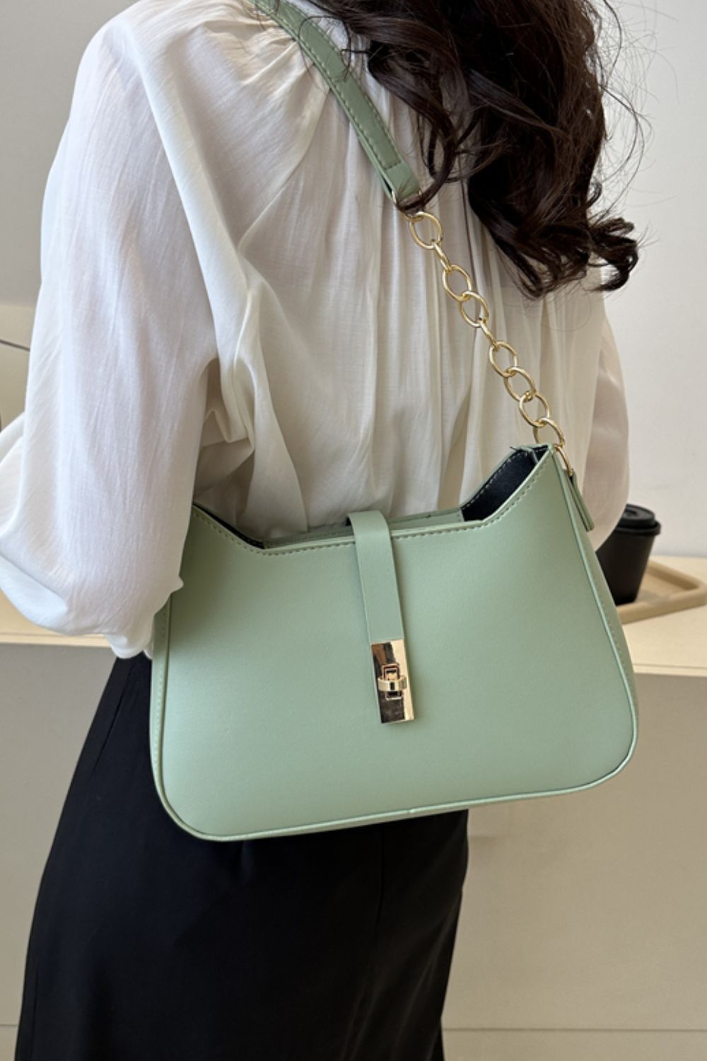 PU Leather Shoulder Bag - AllIn Computer