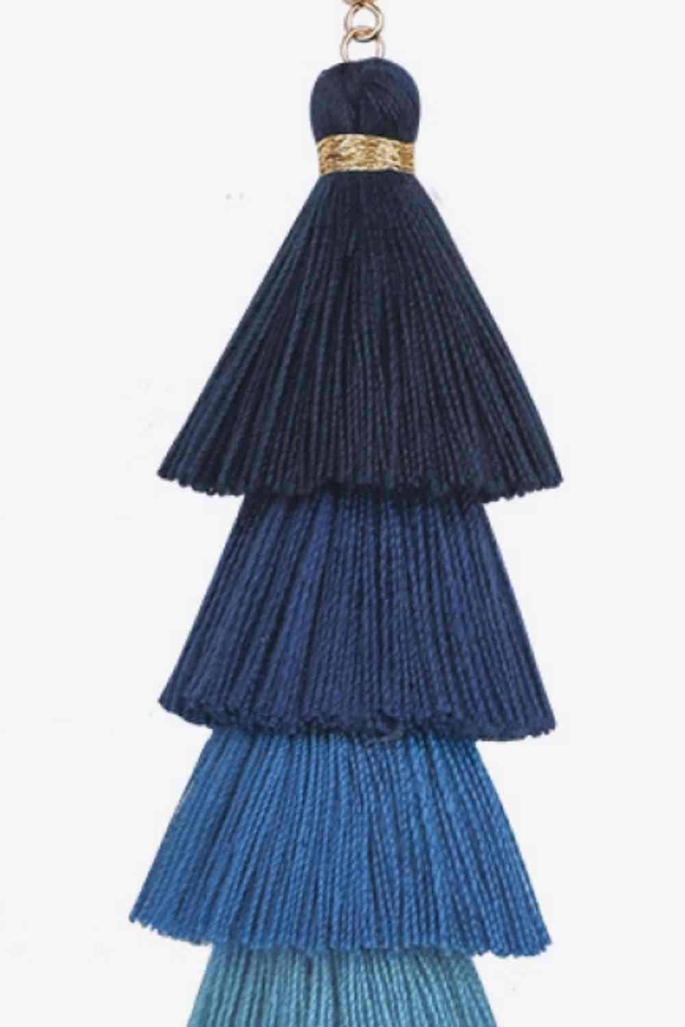 Layered Tassel Earrings - AllIn Computer