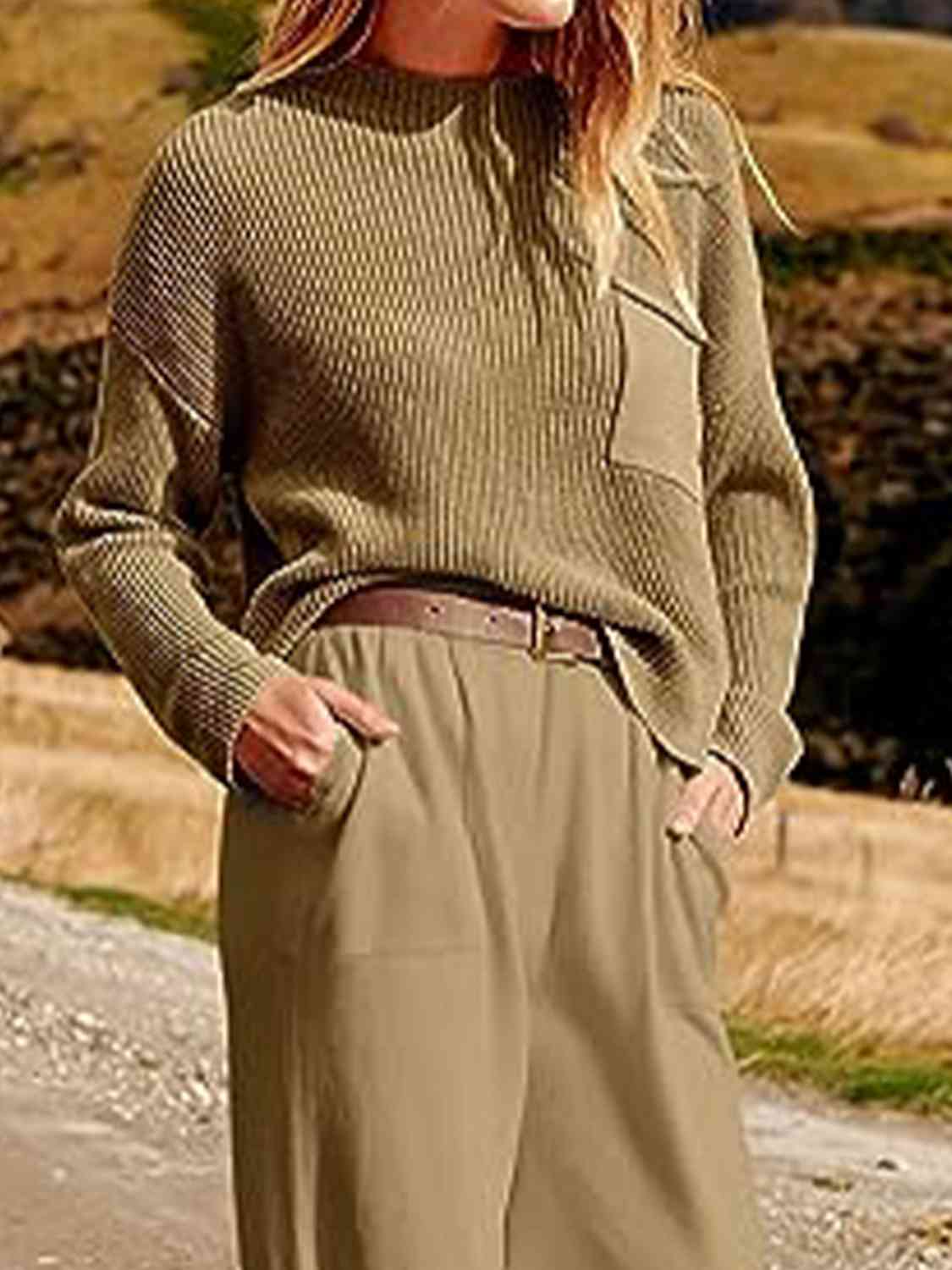 Knit Top and Joggers Set - AllIn Computer