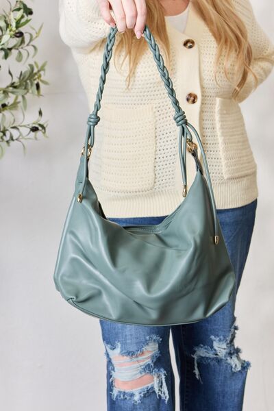 SHOMICO Braided Strap Shoulder Bag - AllIn Computer