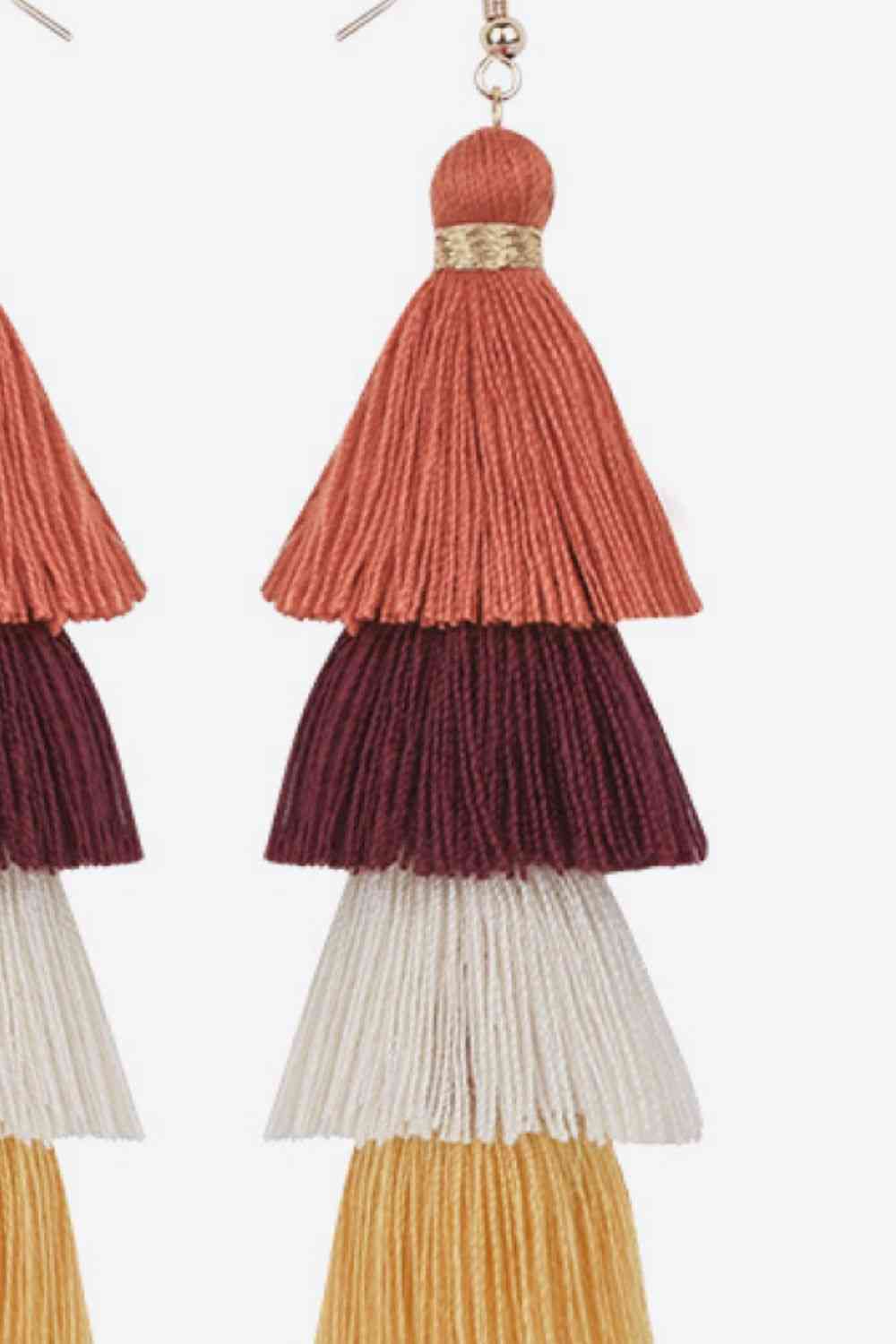 Layered Tassel Earrings - AllIn Computer
