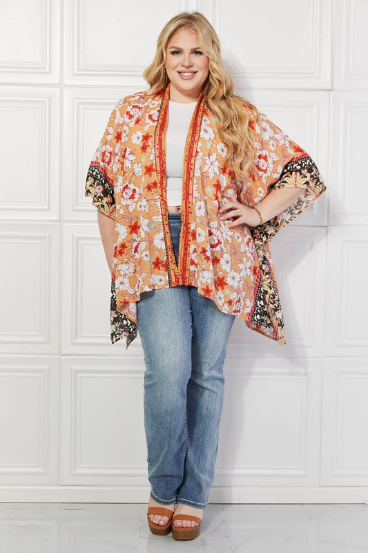Justin Taylor Peachy Keen Cover-Up  Kimono - AllIn Computer