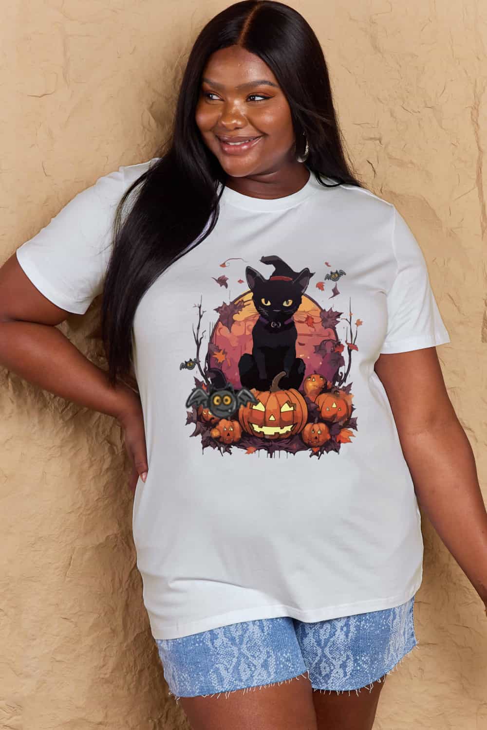 Simply Love Full Size Halloween Theme Graphic T-Shirt - AllIn Computer
