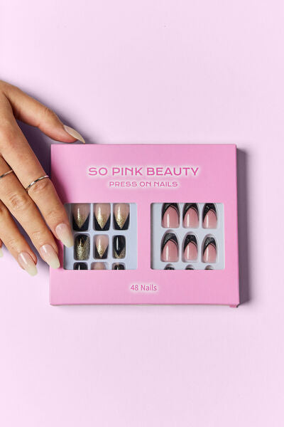 SO PINK BEAUTY Press On Nails 2 Packs - AllIn Computer