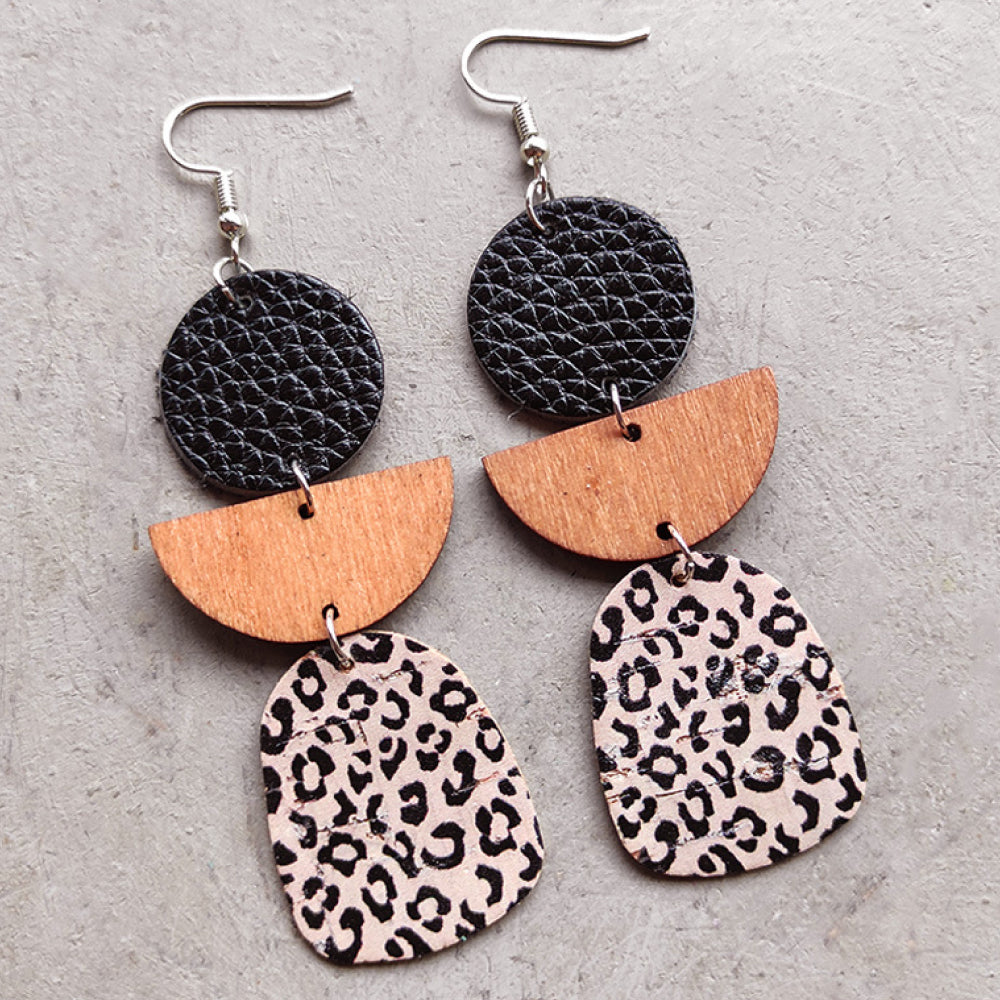 Geometrical Shape Dangle Earrings - AllIn Computer