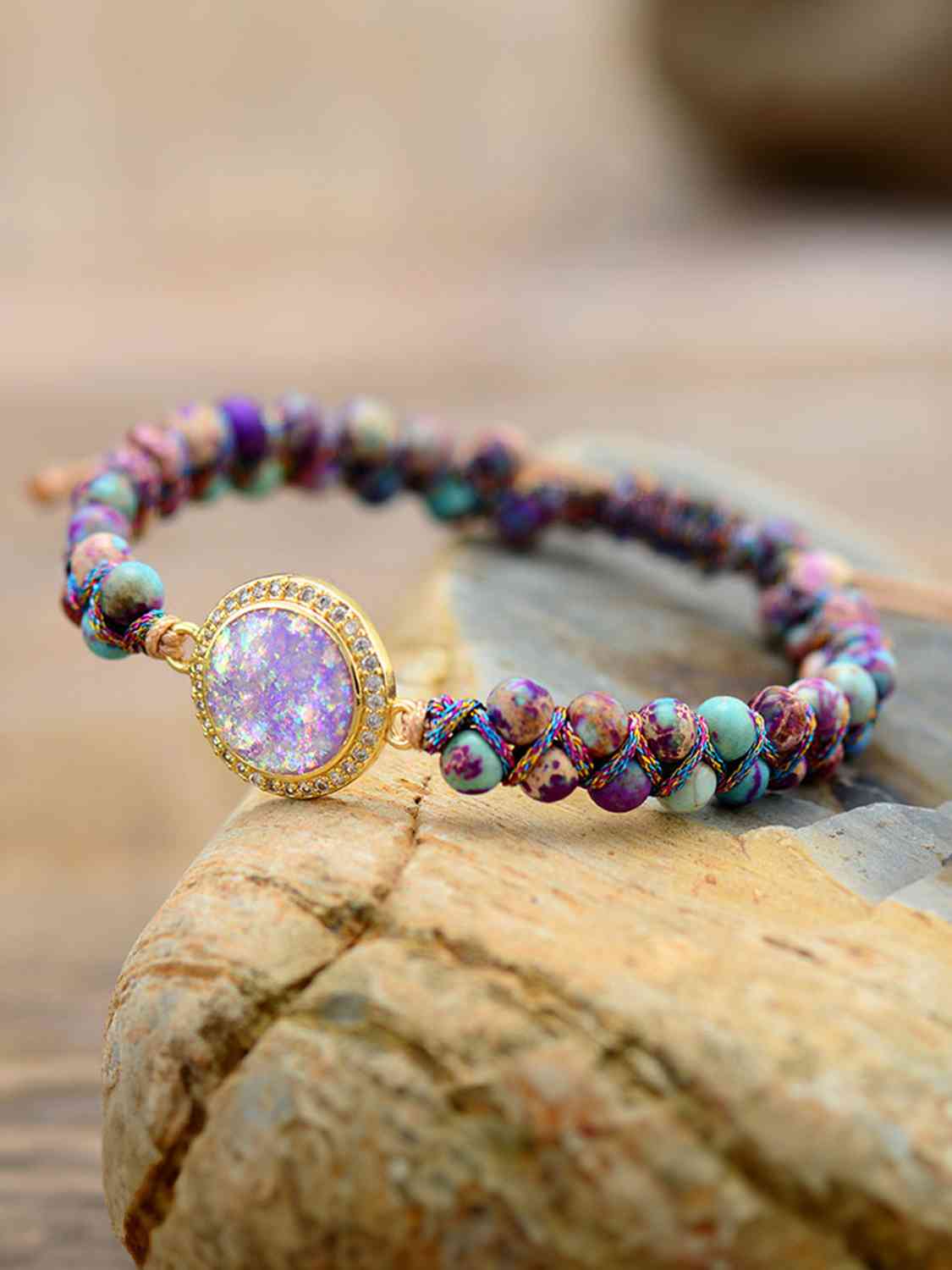 Imperial Jasper Beaded Bracelet - AllIn Computer