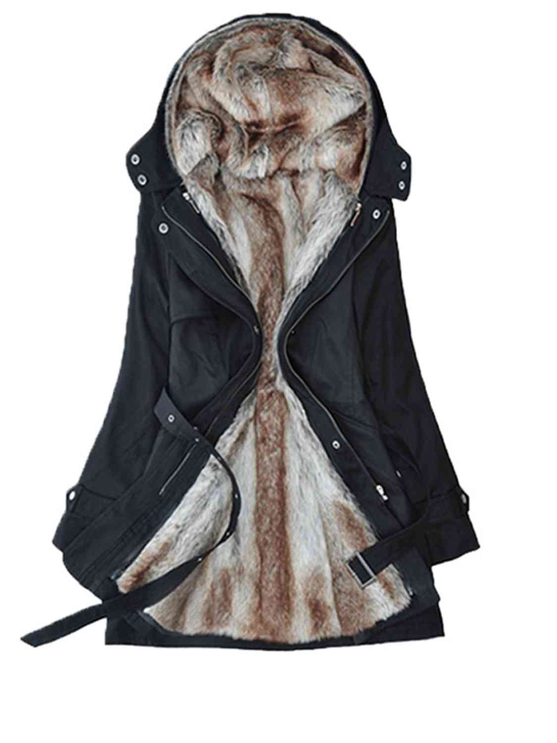 Full Size Hooded Jacket with Detachable Liner (Three-Way Wear) - AllIn Computer