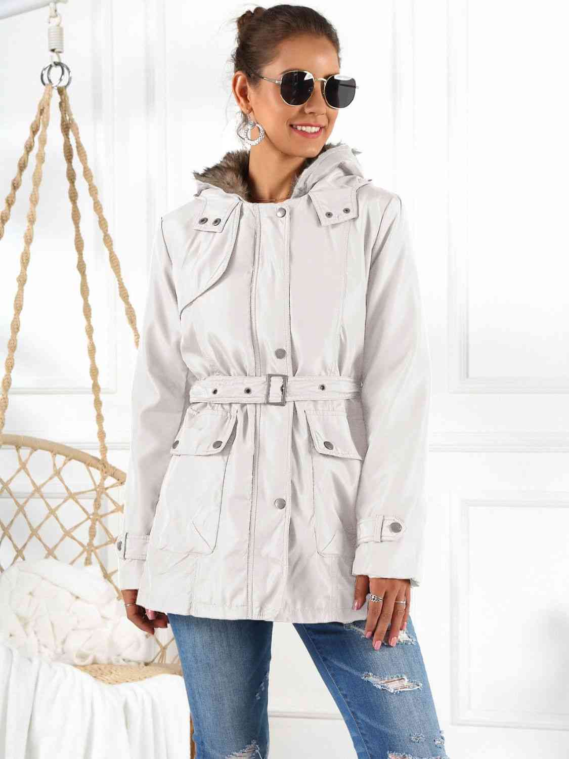 Full Size Hooded Jacket with Detachable Liner (Three-Way Wear) - AllIn Computer