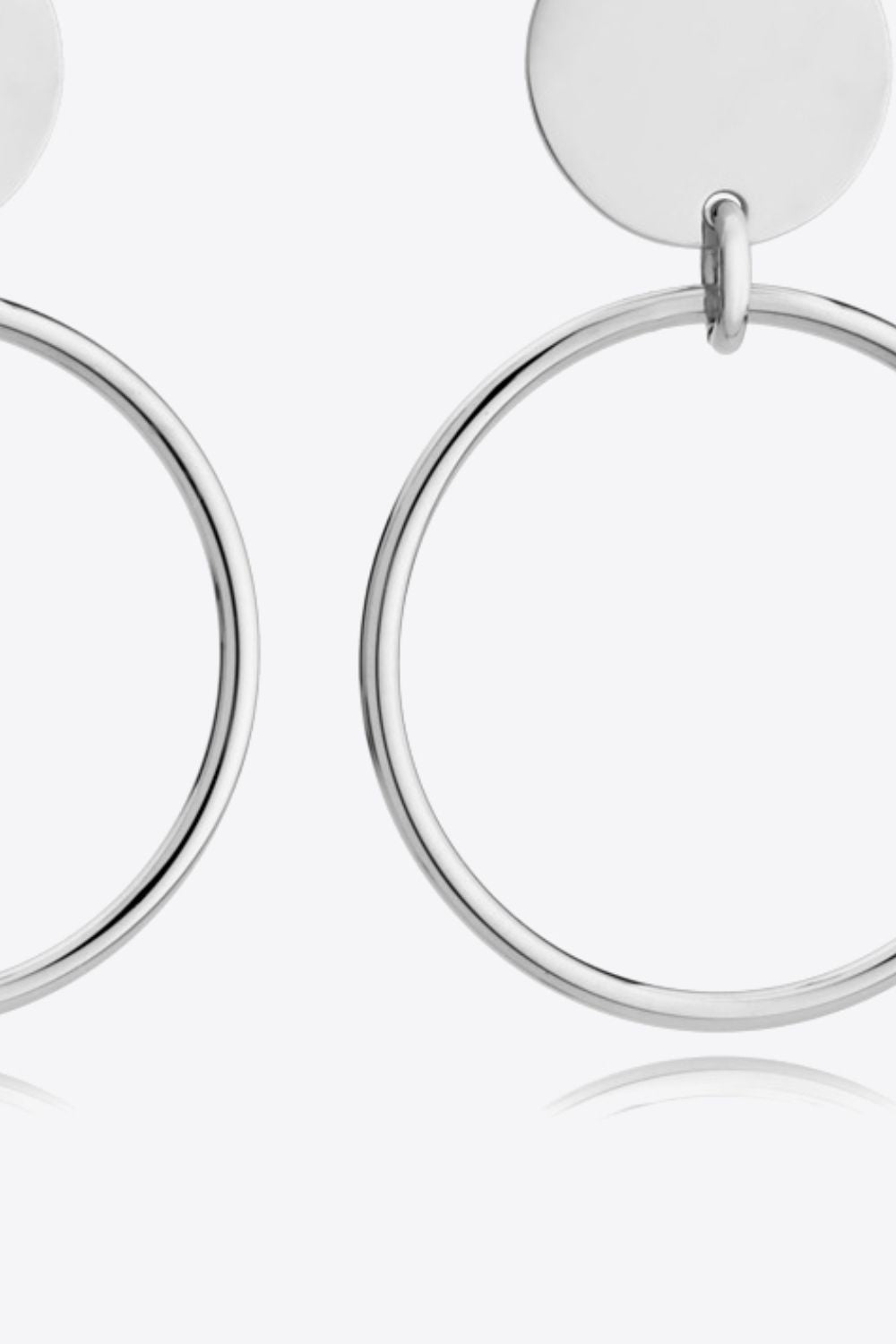 Gold-Plated Stainless Steel Drop Earrings - AllIn Computer