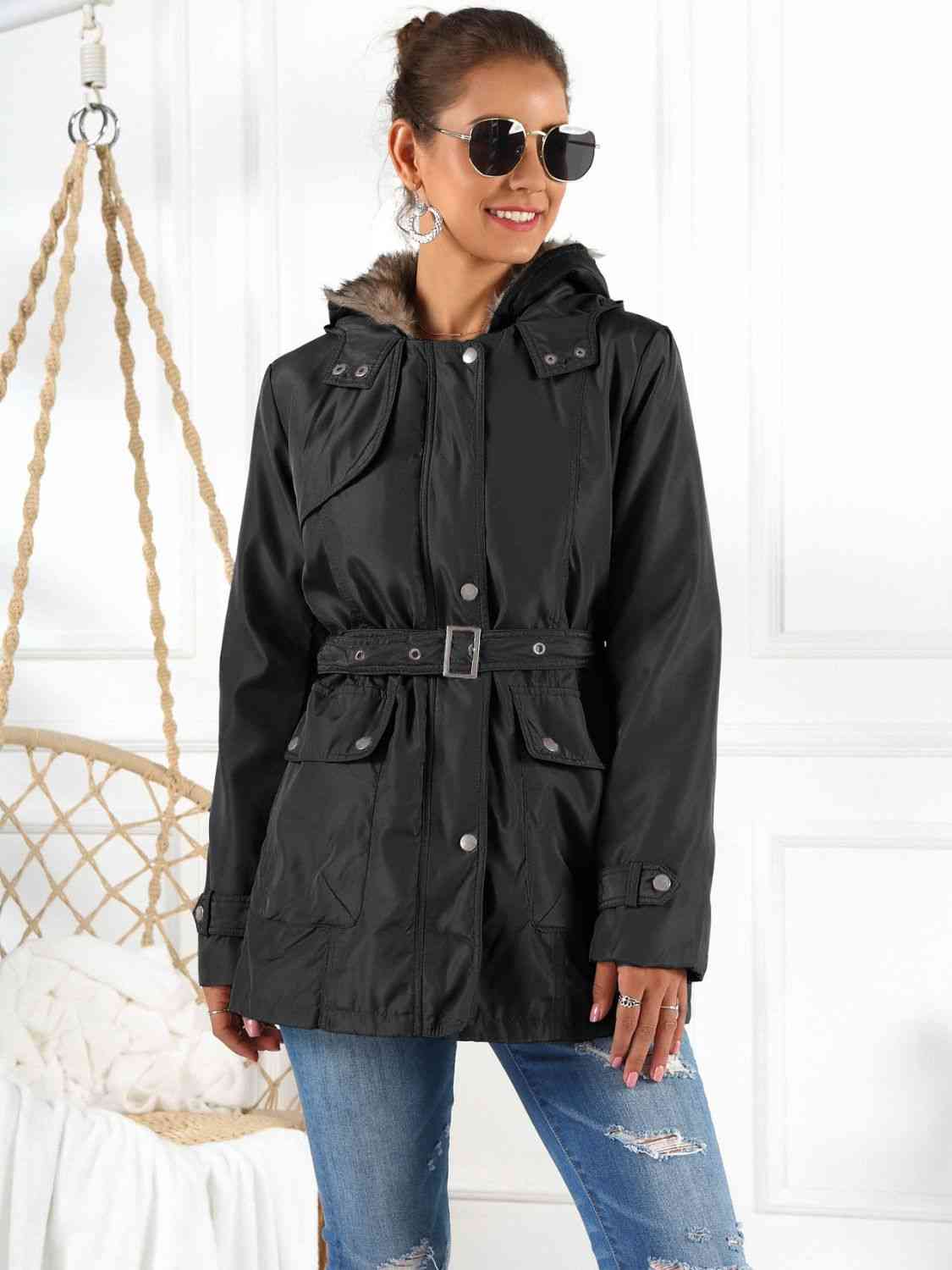 Full Size Hooded Jacket with Detachable Liner (Three-Way Wear) - AllIn Computer