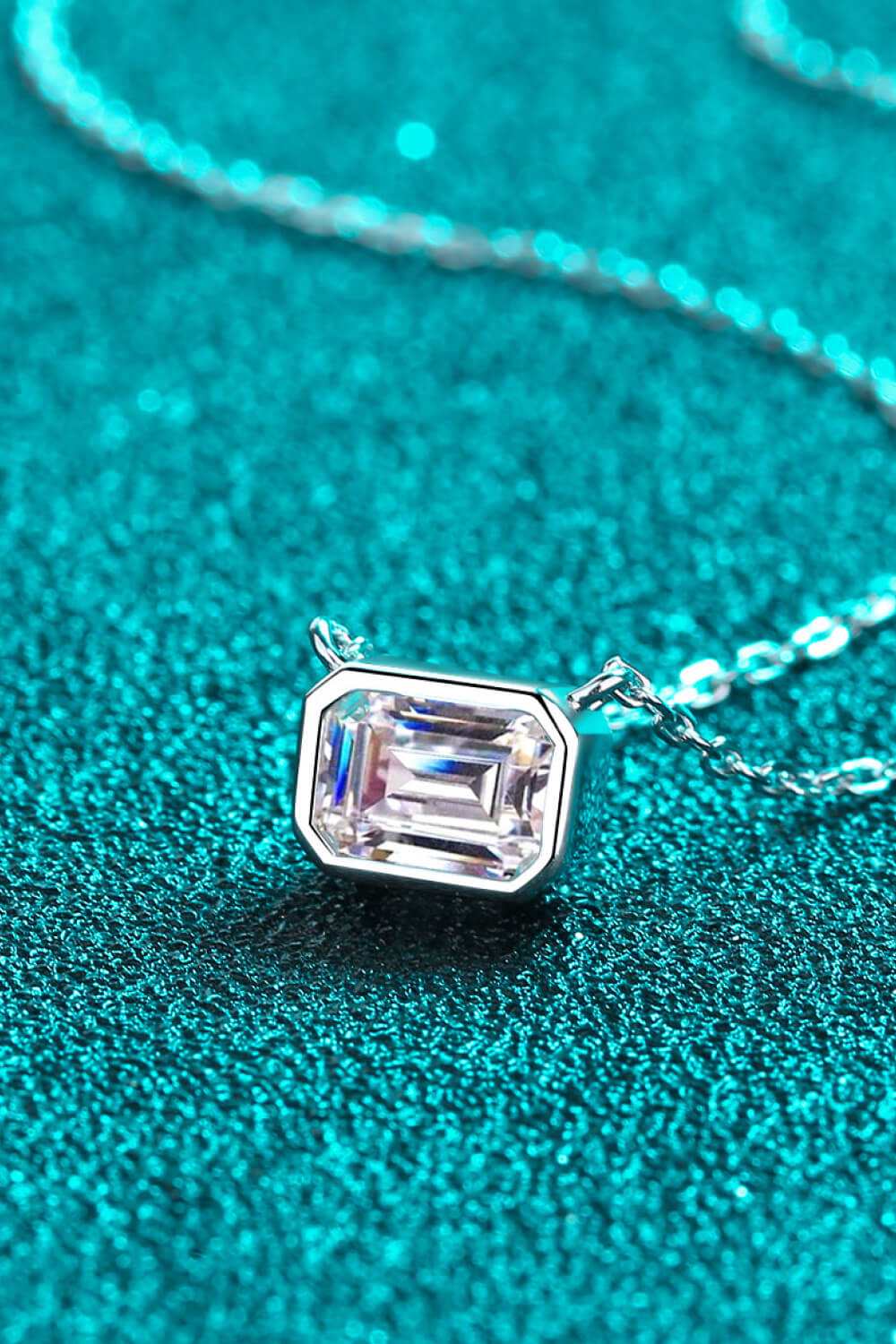 Beautiful Words 1 Carat Moissanite Pendant Necklace - AllIn Computer