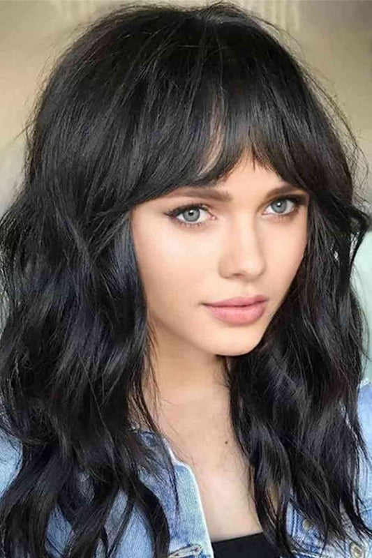 Mid-Length Wave Synthetic Wigs 12'' - AllIn Computer