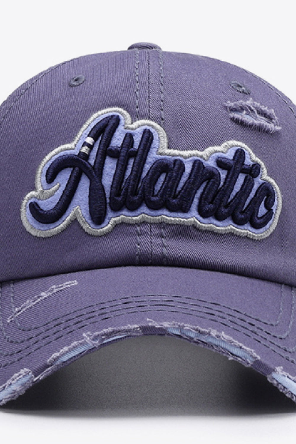 ATLANTIC Graphic Distressed Baseball Cap - AllIn Computer